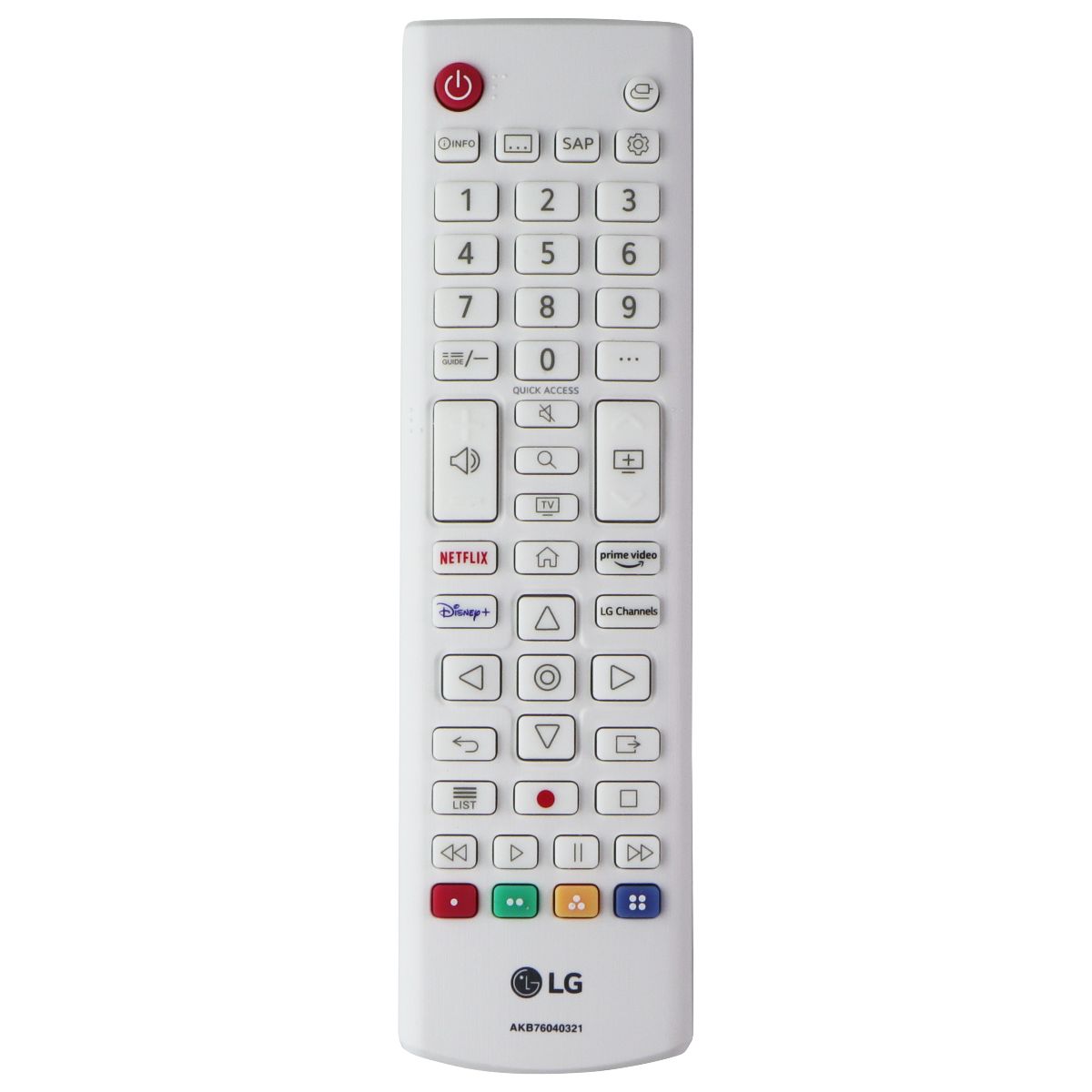 Genuine LG Smart TV Remote Control For all LG Smart TVs (AKB76040321) TV, Video & Audio Accessories - Remote Controls LG - Simple Cell Bulk Wholesale Pricing - USA Seller