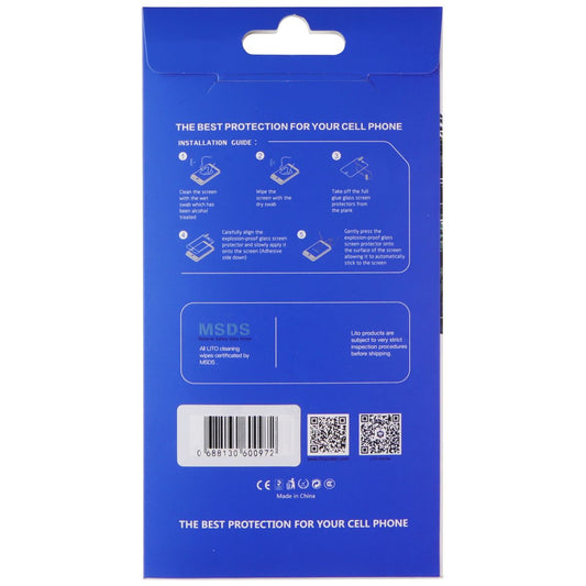 LITO 2.5D Full Glue Tempered Glass Screen Protector for Motorola Moto G22 Cell Phone - Screen Protectors LITO - Simple Cell Bulk Wholesale Pricing - USA Seller