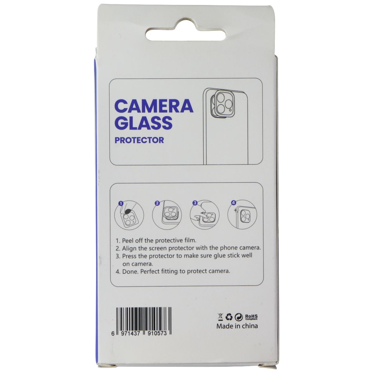 LITO S+ Camera Glass Protector for Apple iPhone 12 Mini Cell Phone - Screen Protectors LITO - Simple Cell Bulk Wholesale Pricing - USA Seller