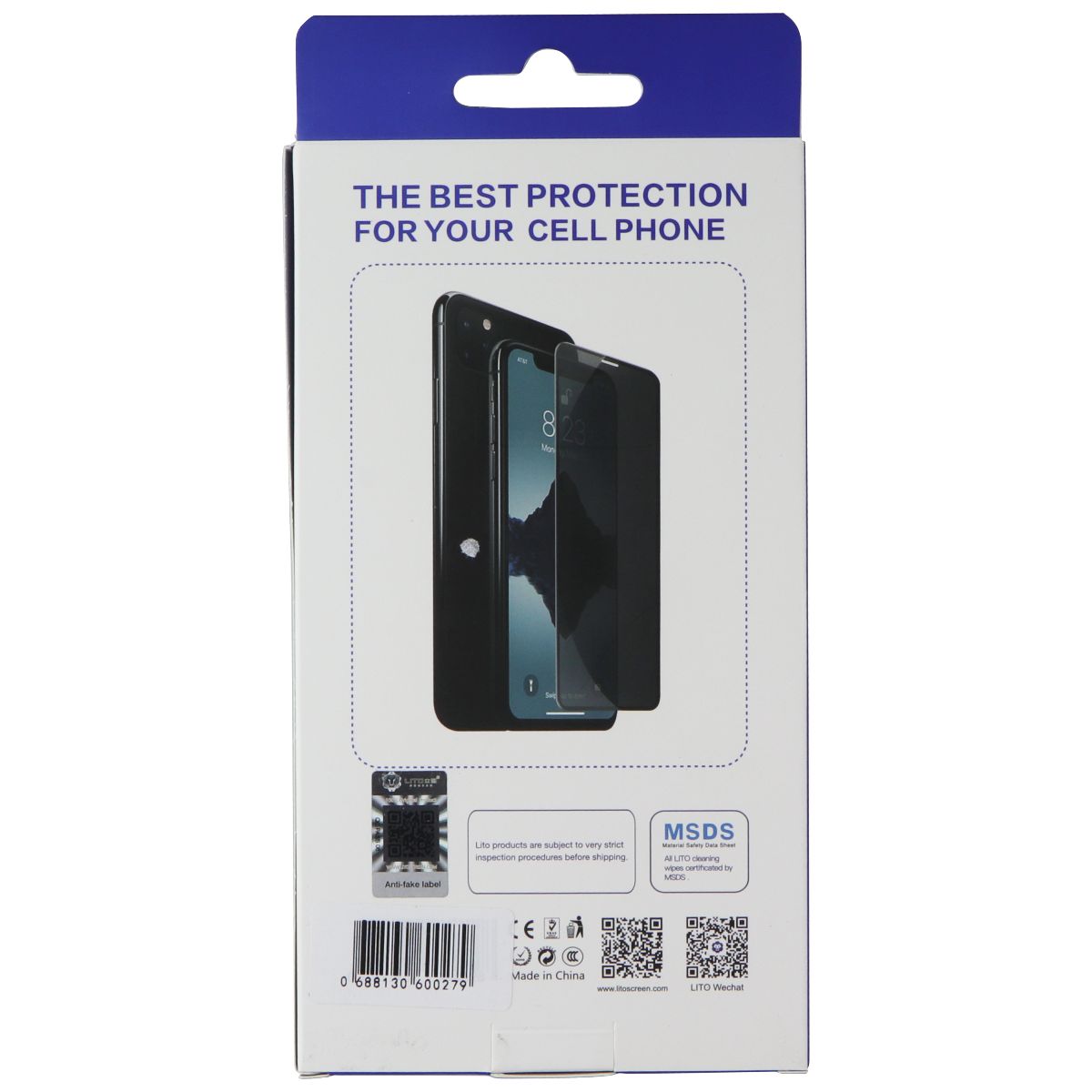 LITO D+ Privacy Glass Screen Protector for Apple iPhone 13 - Privacy (2 Pack)