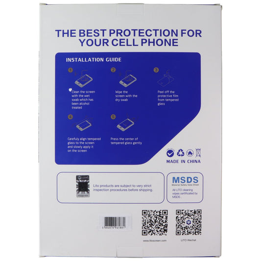 LITO 9H Tempered Glass Screen Protector (10 Pack) for Galaxy Tab Active Pro 10.1