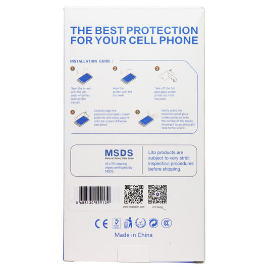 LITO 2.5D Full Glue Tempered Glass for Samsung Galaxy A11 (10 Pack) - Clear