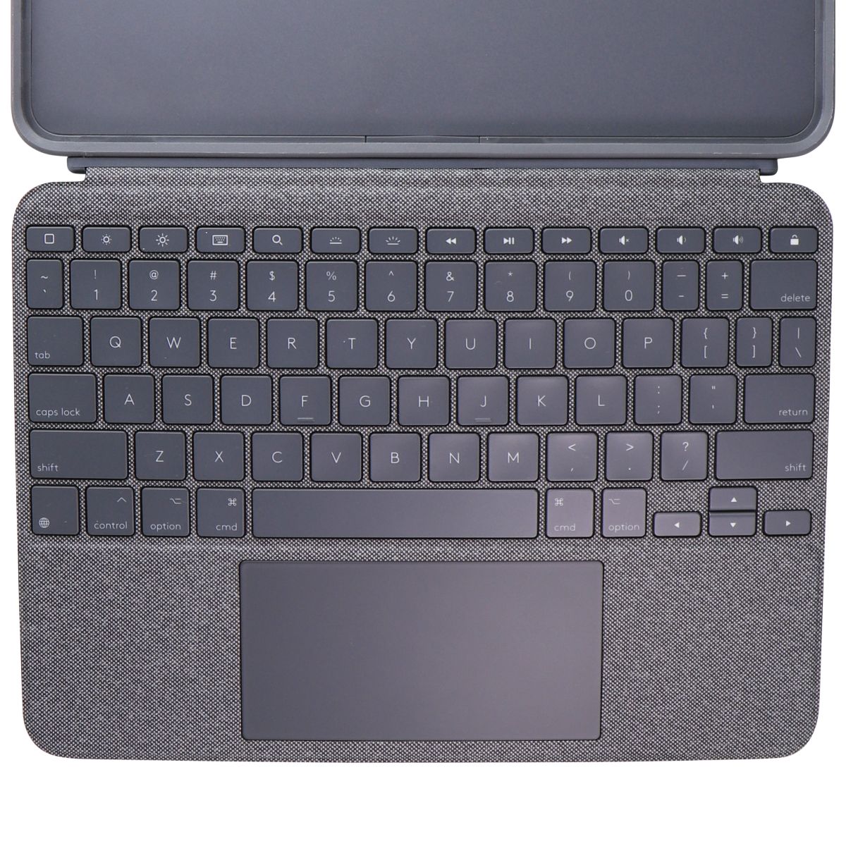 Logitech COMBO TOUCH Folio Keyboard Case for iPad 7th/8th/9th Gen - Oxford Gray iPad/Tablet Accessories - Cases, Covers, Keyboard Folios Logitech - Simple Cell Bulk Wholesale Pricing - USA Seller