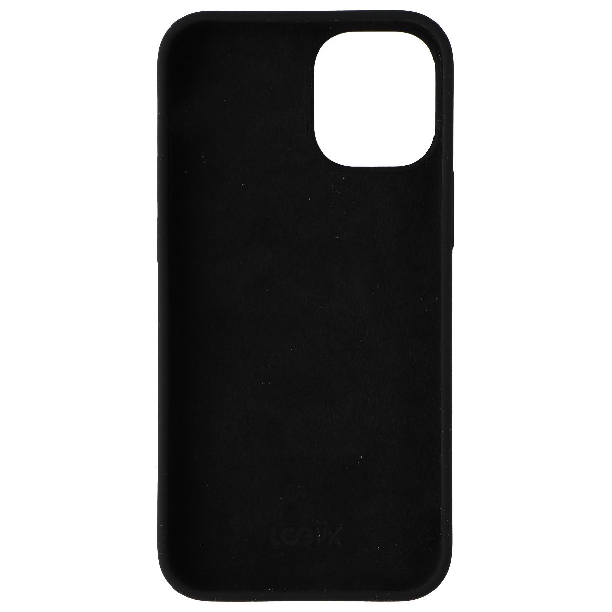 LOGiiX Vibrance Silicone Series Case for Apple iPhone 12 Mini - Black Cell Phone - Cases, Covers & Skins Logiix - Simple Cell Bulk Wholesale Pricing - USA Seller