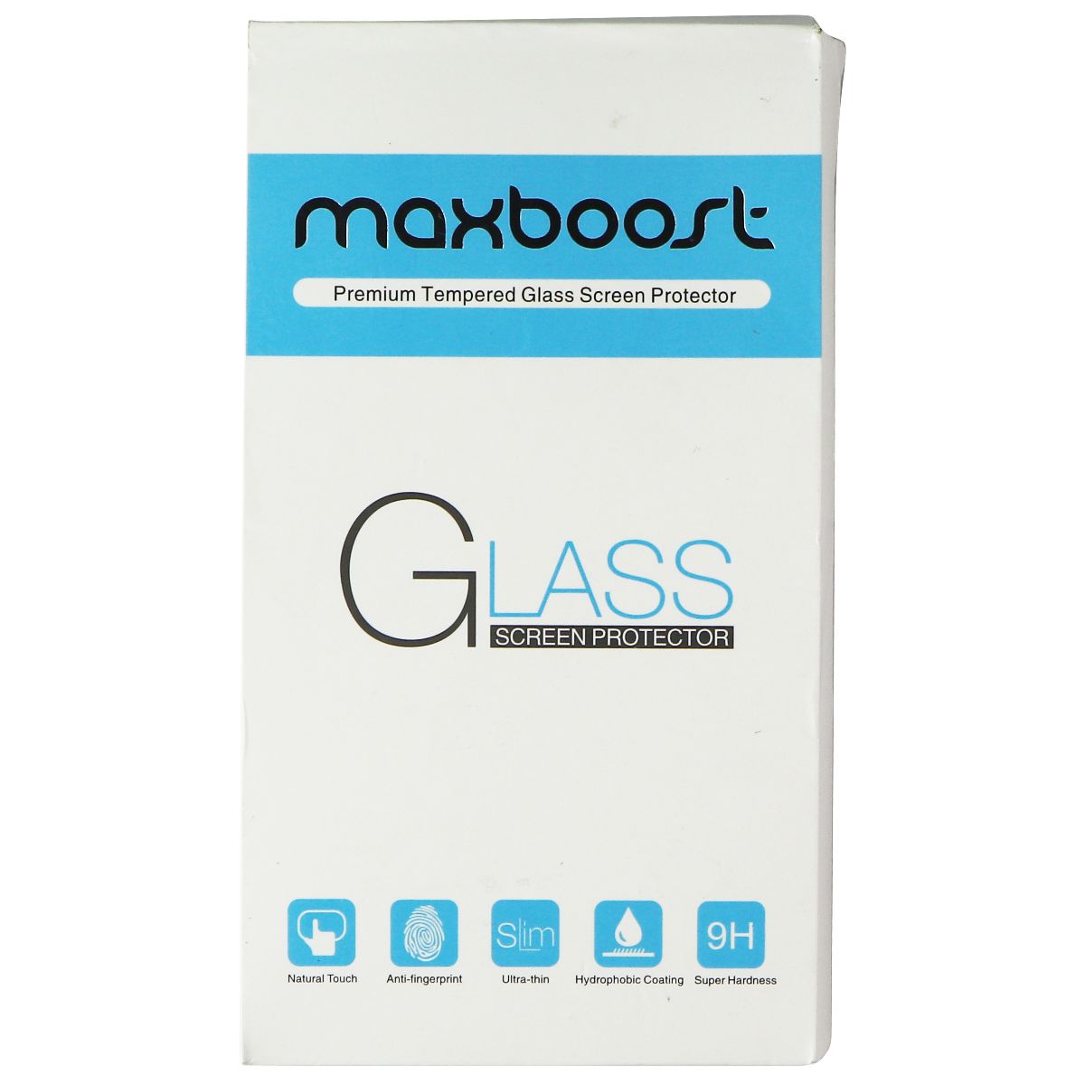maxboost Premium Tempered Glass Screen Protector for Apple iPhone XS Max - Clear Cell Phone - Screen Protectors maxboost - Simple Cell Bulk Wholesale Pricing - USA Seller