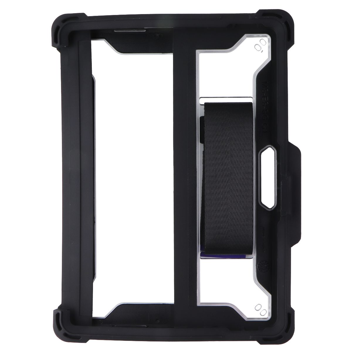 MAXCases Extreme Shell for Microsoft Surface Go 4/3/2/1 (10-inch) - Black/Clear