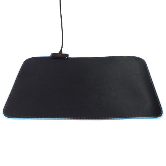 Monster (14 in x 10 in) Wired LED Gaming Mouse Pad with USB Cable - Black / RGB Computer Accessories - Mouse Pads & Wrist Rests Monster - Simple Cell Bulk Wholesale Pricing - USA Seller