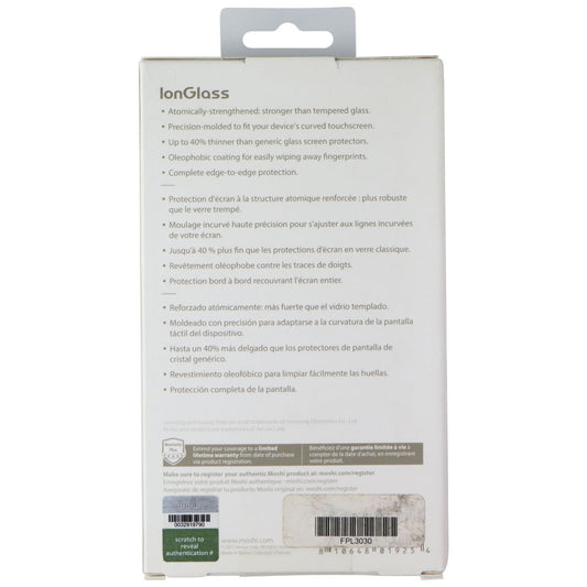 Moshi IonGlass Ultra Durable Screen Protector for Galaxy Note 8 - Clear/Black Cell Phone - Screen Protectors Moshi - Simple Cell Bulk Wholesale Pricing - USA Seller