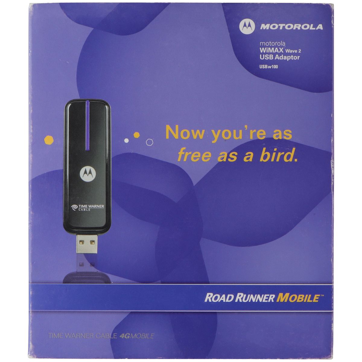Motorola Time Warner Cable 4G Mobile WiMax Wave 2 USB (USBw 25100) Computer/Network - USB Cables, Hubs & Adapters Motorola - Simple Cell Bulk Wholesale Pricing - USA Seller