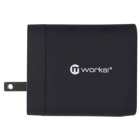 mworks! mPOWER! Dual Port USB Wall Charger (Adaptive Output) - Black Cell Phone - Chargers & Cradles mWorks! - Simple Cell Bulk Wholesale Pricing - USA Seller