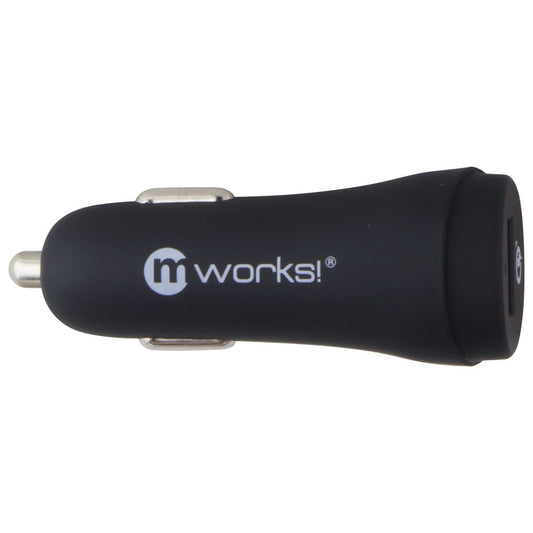 mWorks 12V/1.5A or 9V/2A or 5V/3A USB-A (DC09N00) Car Charger - Black