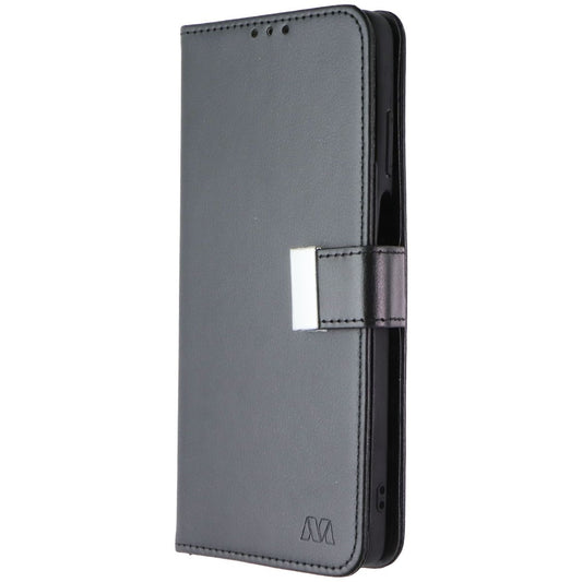 MyBat MyJacket Wallet Case for Motorola Moto G Stylus (2022) - Black Cell Phone - Cases, Covers & Skins MyBat - Simple Cell Bulk Wholesale Pricing - USA Seller