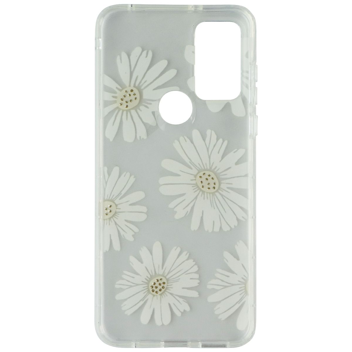 MyBat Pro Mood Series for Motorola Moto G Play (2023) - Happy (Clear/Daisy) Cell Phone - Cases, Covers & Skins MyBat - Simple Cell Bulk Wholesale Pricing - USA Seller