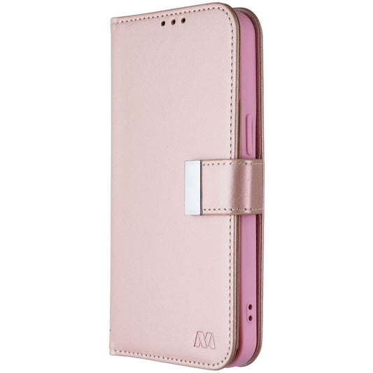MyBat Pro MyJacket Xtra Series Wallet Case for Apple iPhone 15 Pro Max - Pink