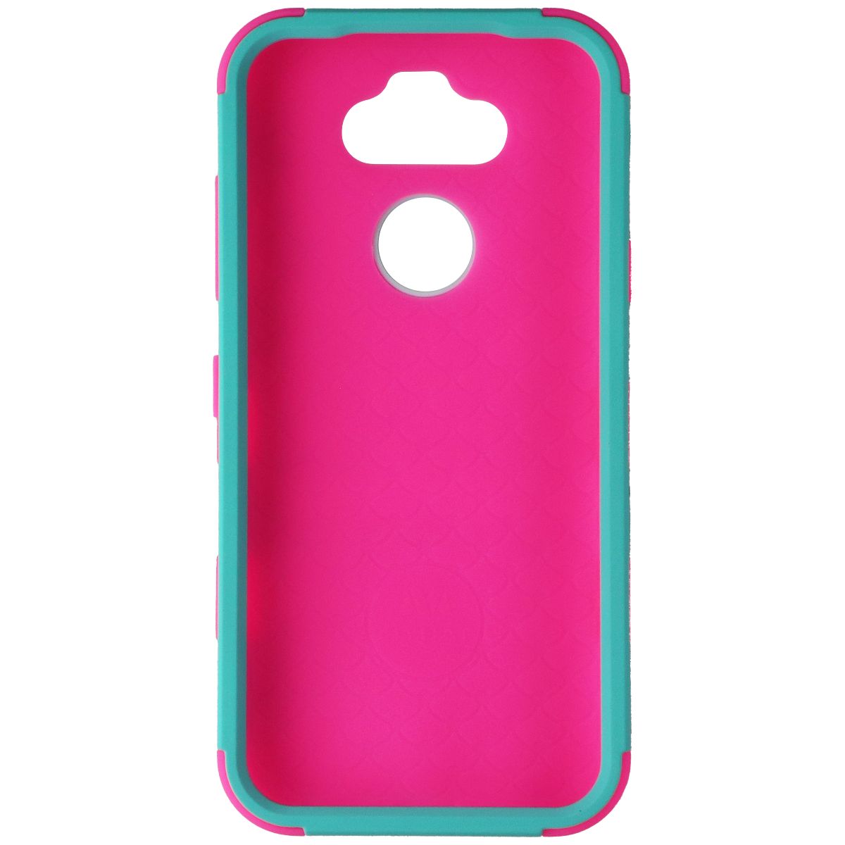 MyBat Tuff Series Dual Layer Case for LG K31 / Aristo 5 / Fortune 3 - Teal/Pink Cell Phone - Cases, Covers & Skins MyBat - Simple Cell Bulk Wholesale Pricing - USA Seller
