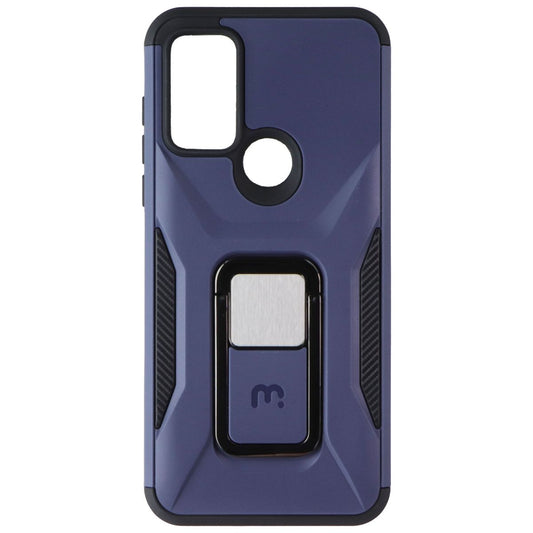 Mybat Pro Stealth Series Case w/ Kickstand for Motorola Moto G Play 2023 - Blue