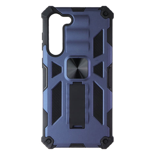 MyBat Rugged Kickstand Case for Samsung Galaxy (S23+) 5G - Dark Blue/Black Cell Phone - Cases, Covers & Skins MyBat - Simple Cell Bulk Wholesale Pricing - USA Seller