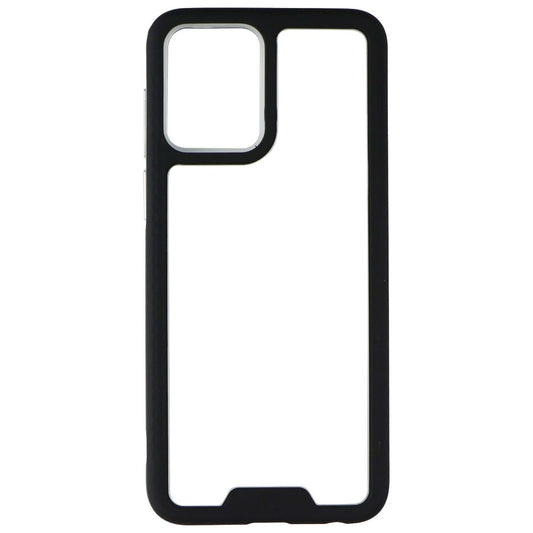 MyBat Pro Lux Series Case for Motorola Moto G 5G (2023) - Clear / Black Cell Phone - Cases, Covers & Skins MyBat Pro - Simple Cell Bulk Wholesale Pricing - USA Seller