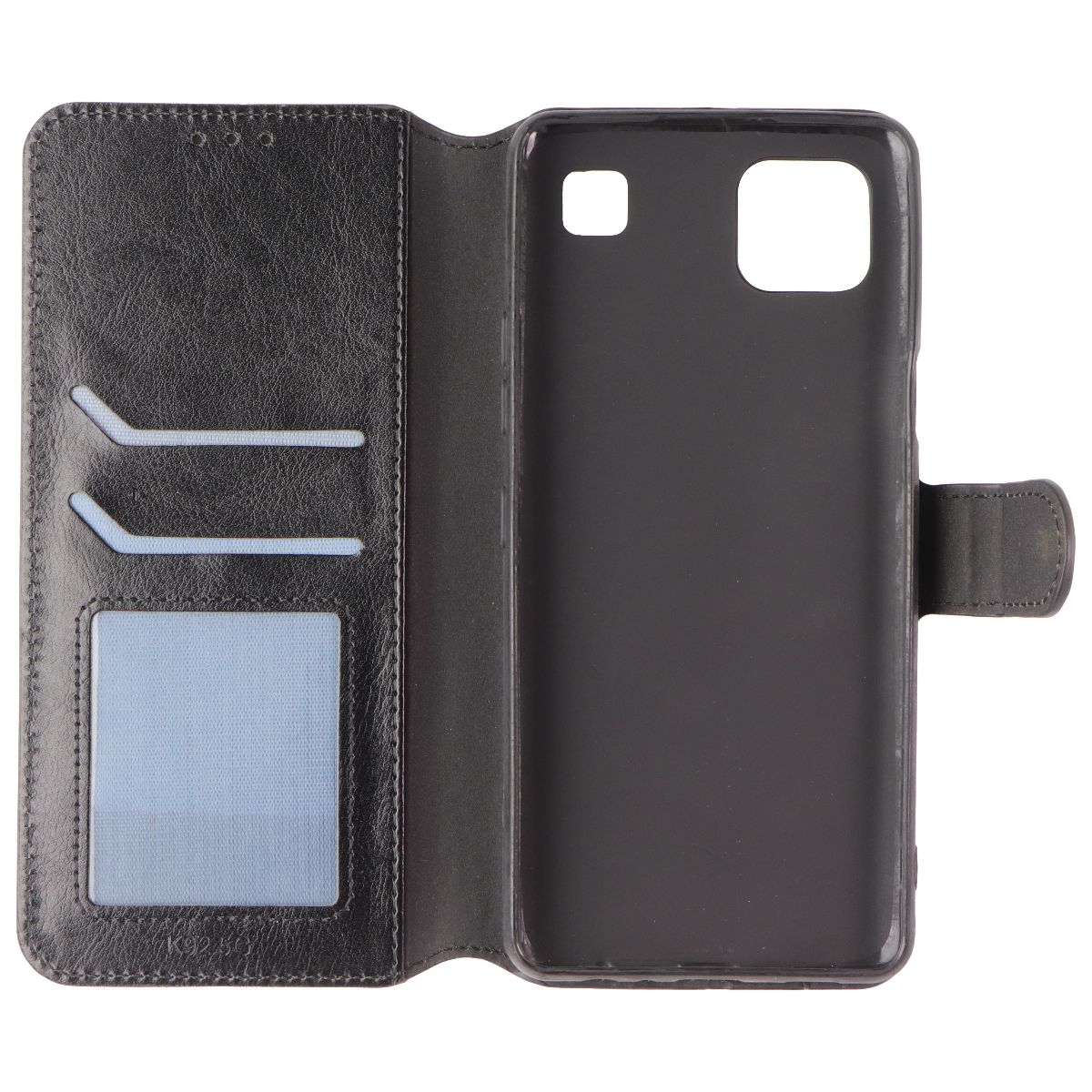 MyBat MyJacket Wallet Case for LG K92 (5G) - Black Leather Cell Phone - Cases, Covers & Skins MyBat - Simple Cell Bulk Wholesale Pricing - USA Seller