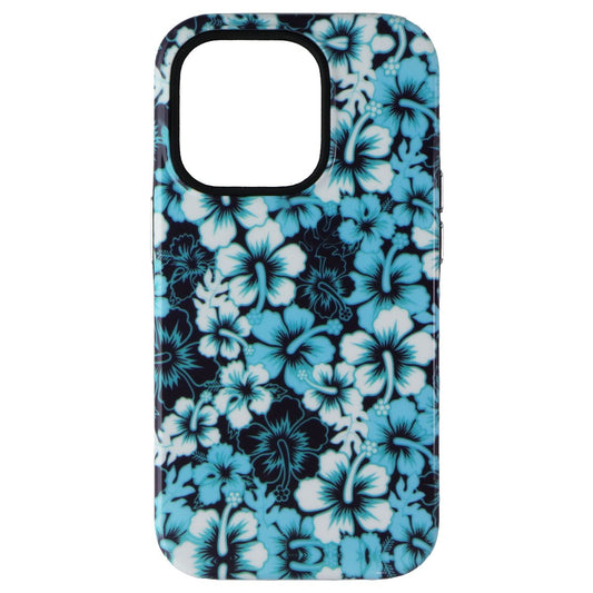 MyBat Pro Fuse Series Case for MagSafe Apple iPhone 14 Pro - Blue Hibiscus Cell Phone - Cases, Covers & Skins MyBat Pro - Simple Cell Bulk Wholesale Pricing - USA Seller