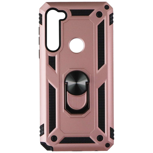 Mybat Premium Case w/ Ring Stand for Motorola Moto G Stylus - Rose Gold / Black Cell Phone - Cases, Covers & Skins MyBat - Simple Cell Bulk Wholesale Pricing - USA Seller