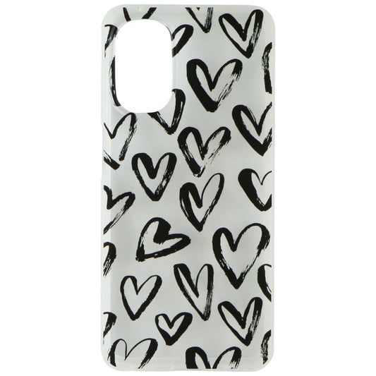 MyBat Pro Mood Series Case for Motorola Moto G 5G (2022) - Black Hearts Cell Phone - Cases, Covers & Skins MyBat Pro - Simple Cell Bulk Wholesale Pricing - USA Seller