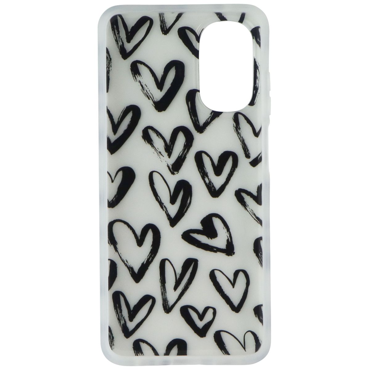 MyBat Pro Mood Series Case for Motorola Moto G 5G (2022) - Black Hearts Cell Phone - Cases, Covers & Skins MyBat Pro - Simple Cell Bulk Wholesale Pricing - USA Seller