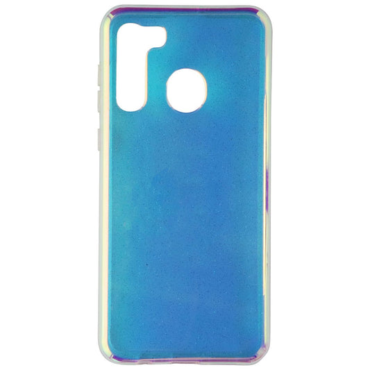 MyBat Premium Case for Samsung Galaxy A21 - Blue Sparkle Cell Phone - Cases, Covers & Skins MyBat - Simple Cell Bulk Wholesale Pricing - USA Seller