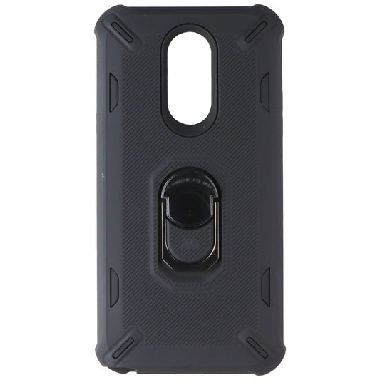 Mybat Premium Rugged Non-Slip Case with Kickstand for LG Stylo 5 - Black Cell Phone - Cases, Covers & Skins MyBat - Simple Cell Bulk Wholesale Pricing - USA Seller