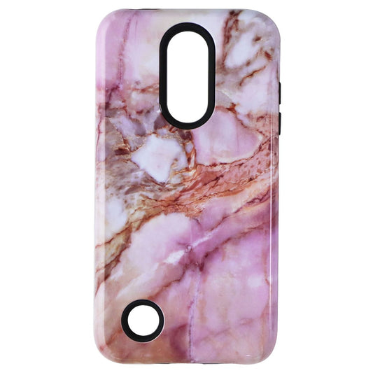 MyBat Fuse Hybrid Hard Case for LG Aristo 3/Aristo 2 - Pink/Purple Marble Cell Phone - Cases, Covers & Skins MyBat - Simple Cell Bulk Wholesale Pricing - USA Seller