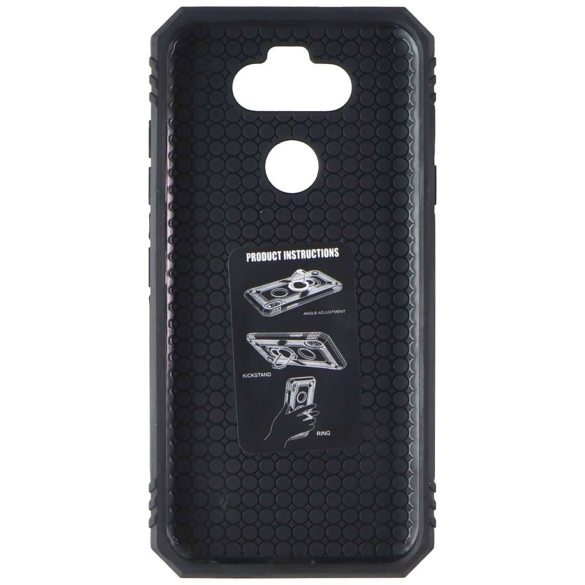 Mybat Premium Case with Ring Stand for LG K31 / Aristo 5 / Fortune 3 - Black Cell Phone - Cases, Covers & Skins MyBat - Simple Cell Bulk Wholesale Pricing - USA Seller