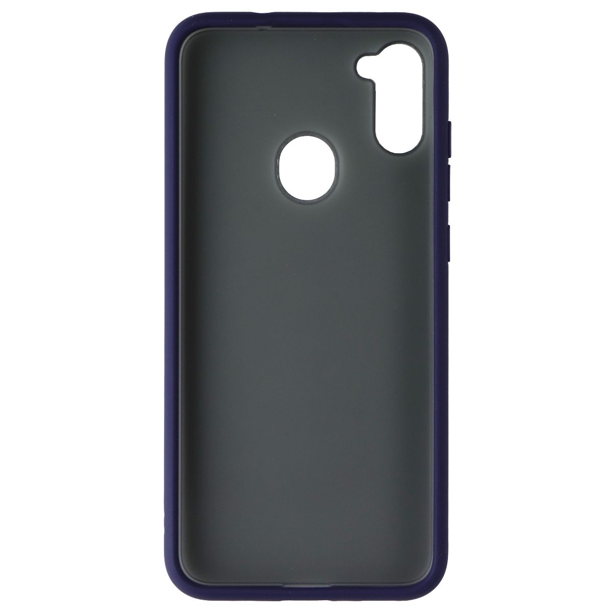 MyBat Frost Hybrid Series Case for Samsung Galaxy A11 - Smoke / Blue Cell Phone - Cases, Covers & Skins MyBat - Simple Cell Bulk Wholesale Pricing - USA Seller