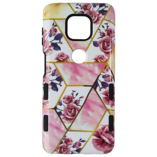 MyBat Pro TUFF Subs Series Case for Motorola Moto G Power (2021) - Marble Roses