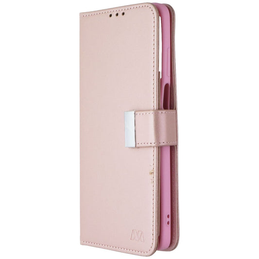 MyBat MyJacket Wallet Case for Motorola Moto G Stylus 5G (2022) - Rose Gold Pink Cell Phone - Cases, Covers & Skins MyBat - Simple Cell Bulk Wholesale Pricing - USA Seller