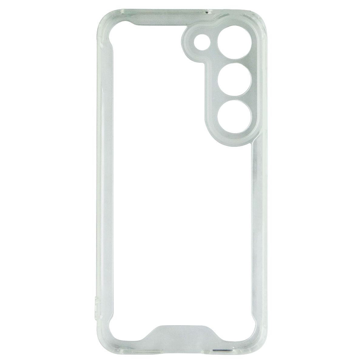 MyBat Sturdy Gummy Series Case for Samsung Galaxy S23 - Transparent Clear