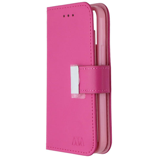 MyBat MyJacket Wallet Case for Apple iPhone 12 Mini - Hot Pink