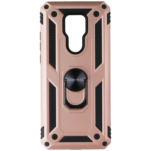 MyBat Pro Anti-Drop Series Ring Case for Motorola Moto G Play (2021) - Rose Gold