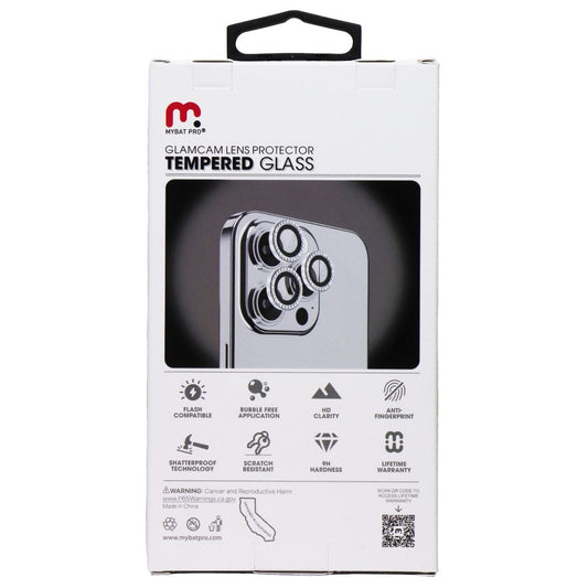 Mybat Pro Glamcam Tempered Glass Lens Protector for iPhone 15 / 15 Plus Cell Phone - Screen Protectors MyBat Pro - Simple Cell Bulk Wholesale Pricing - USA Seller