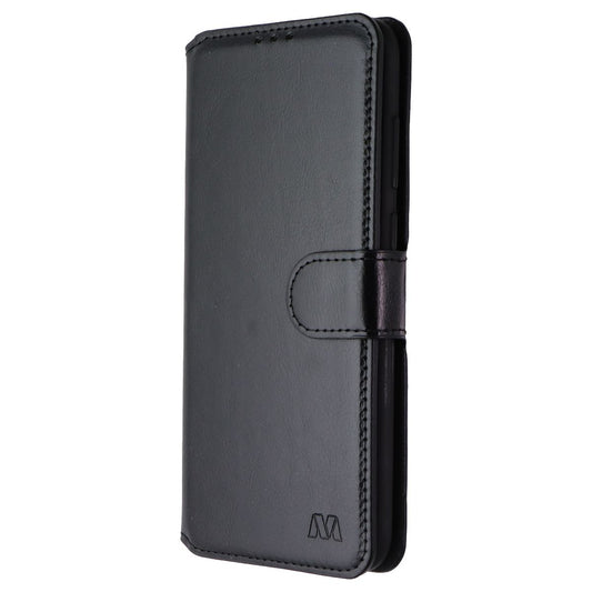 MyBat MyJacket Wallet Element Series Case for Samsung Galaxy A11 - Black Leather