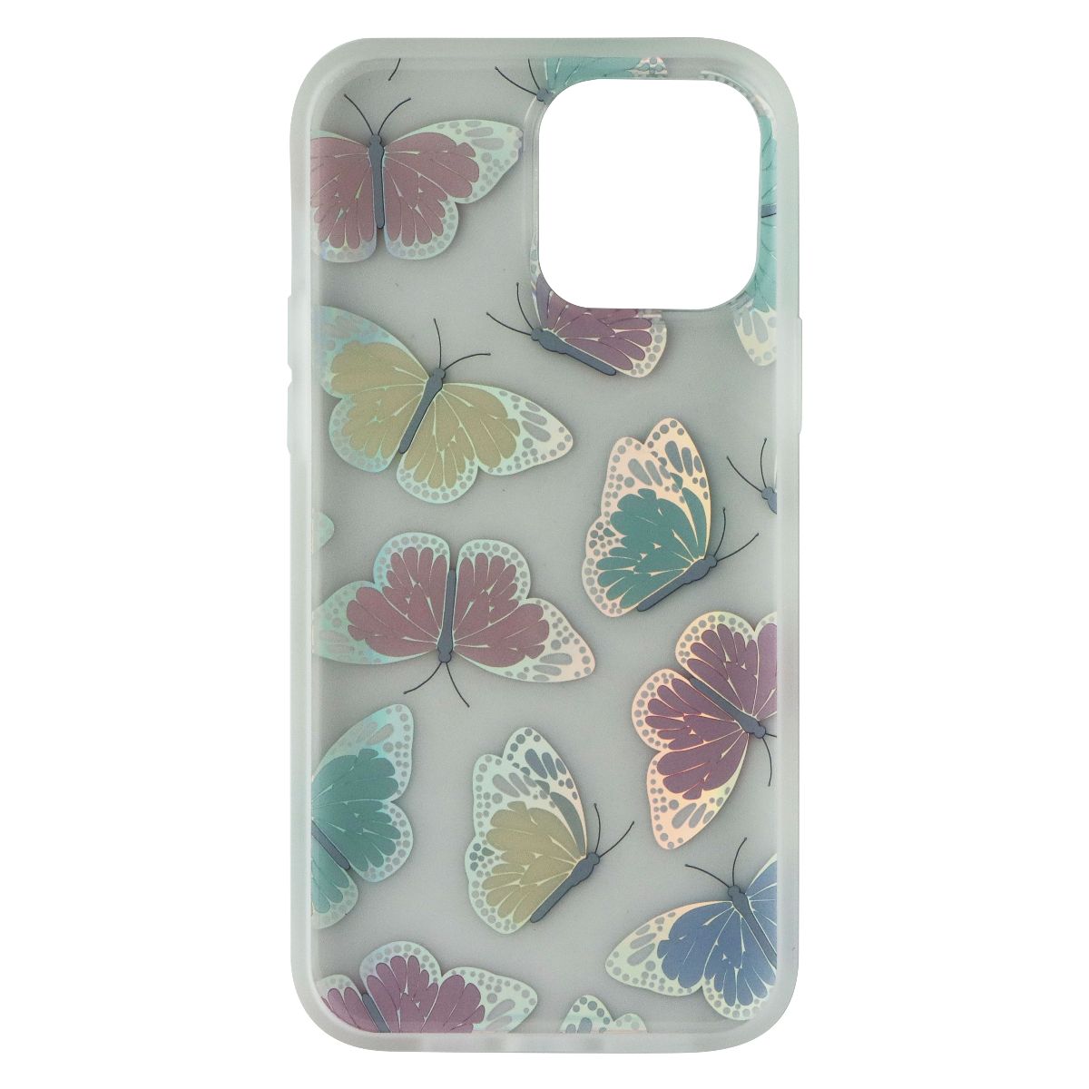 Mybat Pro Mood Series Case for Apple iPhone 13 Pro Max - Iridescent Butterflies Cell Phone - Cases, Covers & Skins MyBat Pro - Simple Cell Bulk Wholesale Pricing - USA Seller