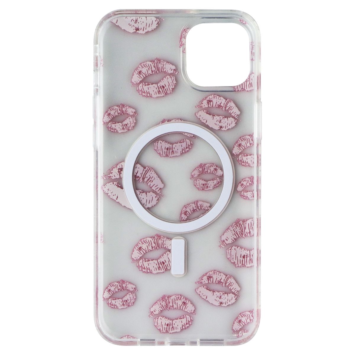 MyBat Pro Mood Series Hard Case for MagSafe for iPhone 15 Plus - Kisses/Clear Cell Phone - Cases, Covers & Skins MyBat Pro - Simple Cell Bulk Wholesale Pricing - USA Seller