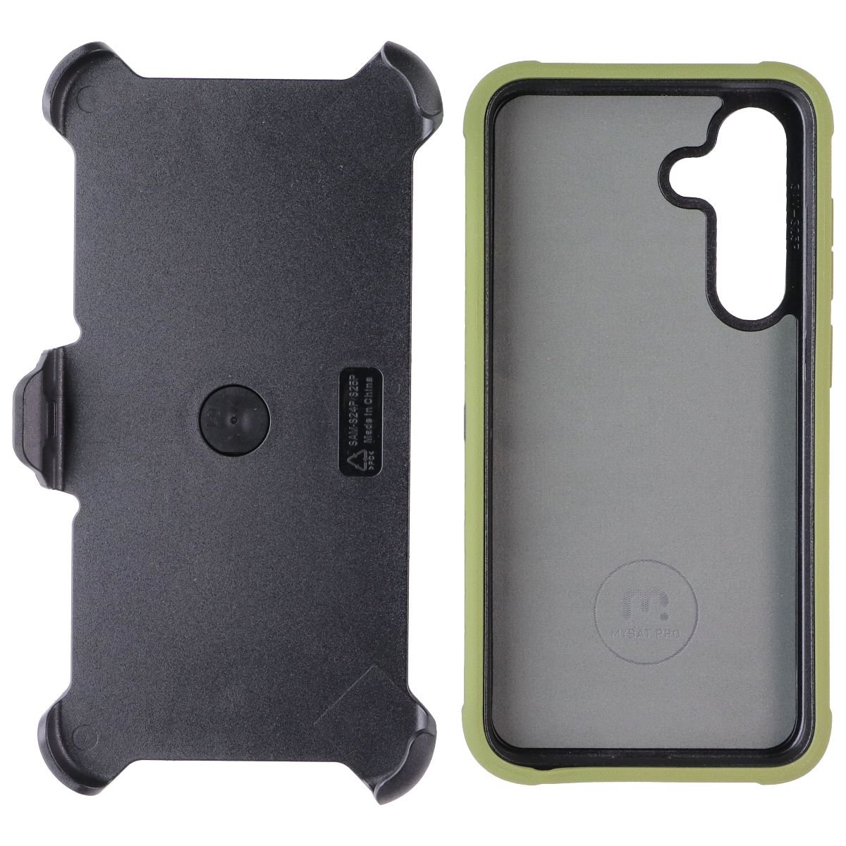MyBat Pro Maverick Series Case/Holster for Samsung Galaxy S25+ (Plus) - Green Cell Phone - Cases, Covers & Skins MyBat Pro - Simple Cell Bulk Wholesale Pricing - USA Seller