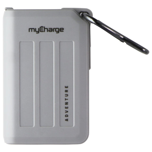 myCharge Adventure H20 Portable Charger (10,050mAh) - Gray/Black Cell Phone - Chargers & Cradles myCharge - Simple Cell Bulk Wholesale Pricing - USA Seller