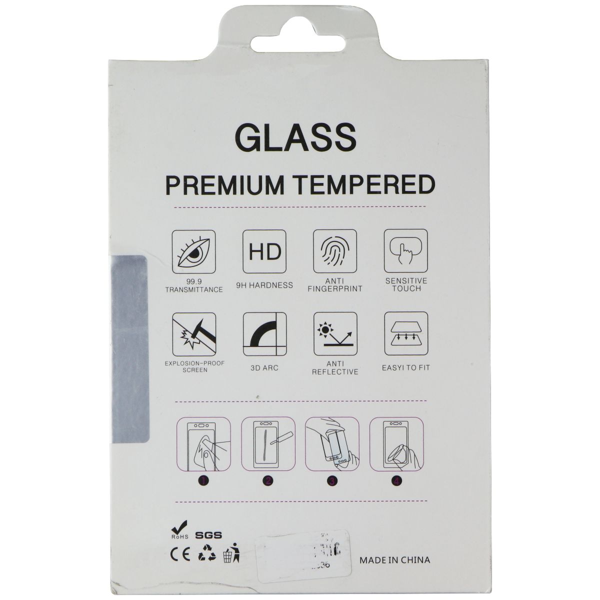 Nano Optics Curved Glass Screen Protector for Samsung Galaxy S10 Cell Phone - Screen Protectors Nano Optics - Simple Cell Bulk Wholesale Pricing - USA Seller