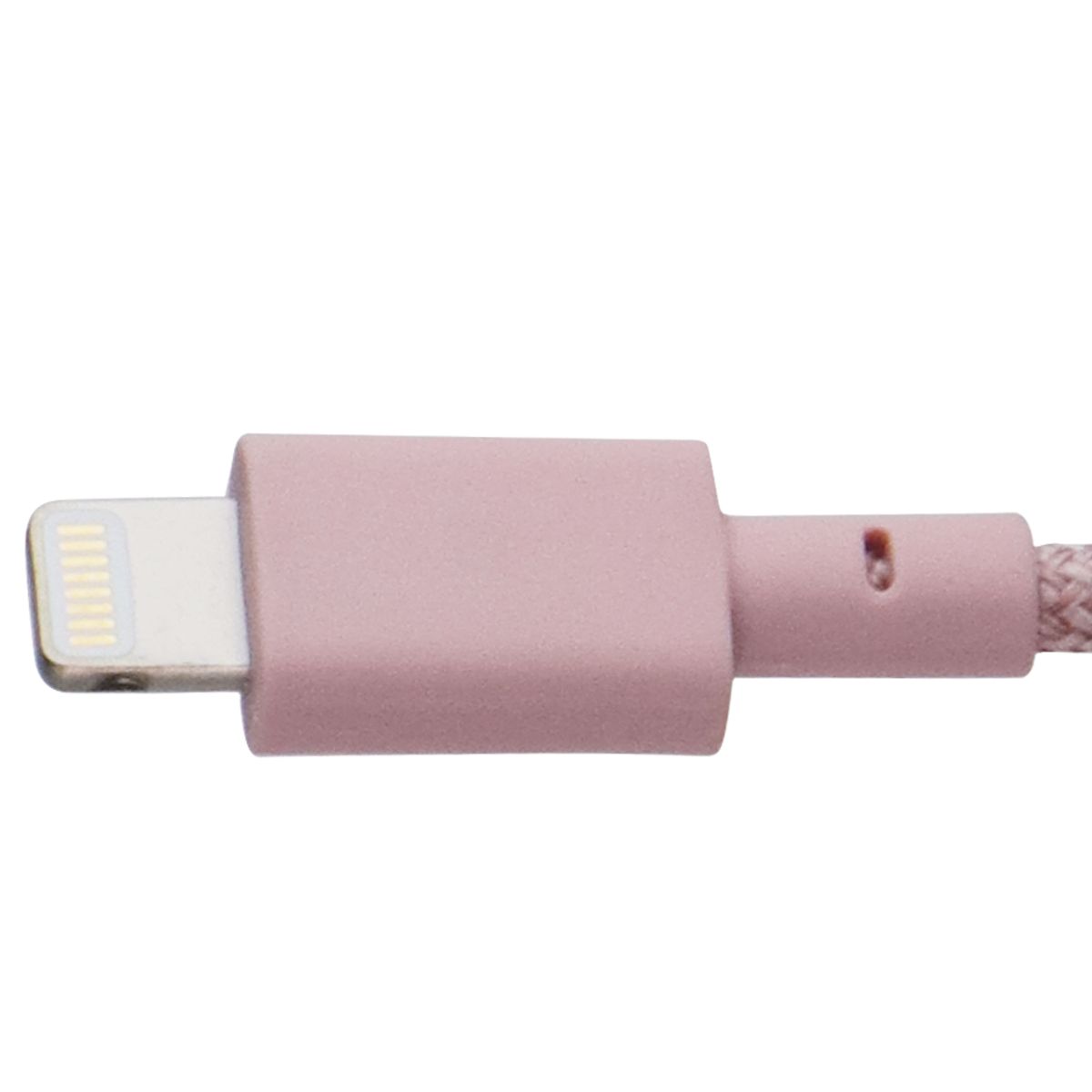Native Union 4 foot USB-A to Lightning 8-Pin Belt Cable with Strap - Pink