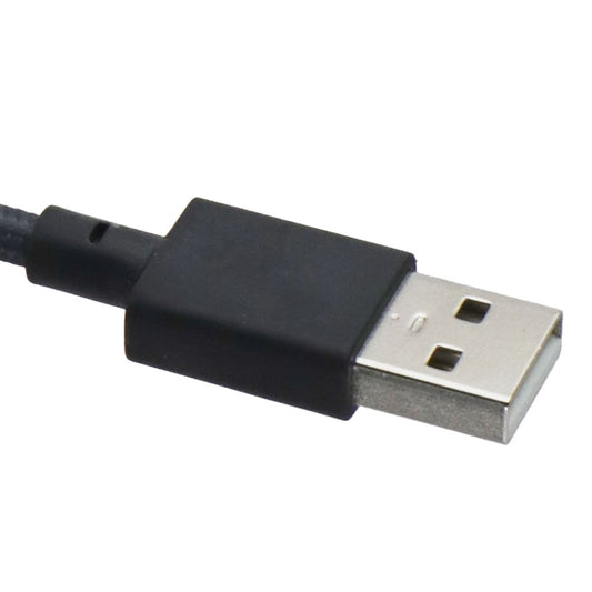 Native Union 6 Foot USB-A to USB-C Cable with Leather Strap - Gray