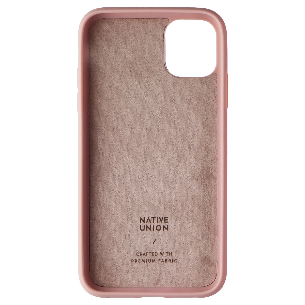 Native Union Clic Canvas Series Case for Apple iPhone 11 - Rose Pink Cell Phone - Cases, Covers & Skins Native Union - Simple Cell Bulk Wholesale Pricing - USA Seller