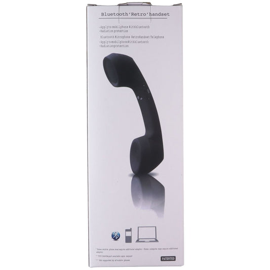 NFXSL Bluetooth Retro Handset Phone with Charging Cable - Black Home Telephones & Accessories - Cordless Telephones & Handsets NFXSL - Simple Cell Bulk Wholesale Pricing - USA Seller