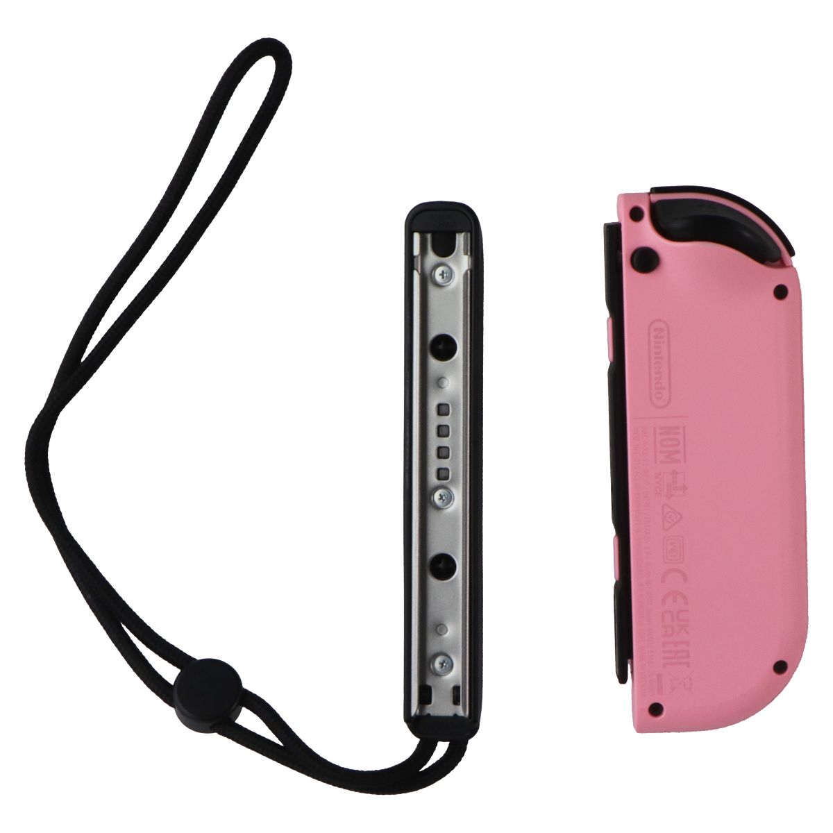 Nintendo Switch Left Side Joy-Con Controller w/ Rail/Strap - Pastel Pink HAC-015 Gaming/Console - Controllers & Attachments Nintendo - Simple Cell Bulk Wholesale Pricing - USA Seller
