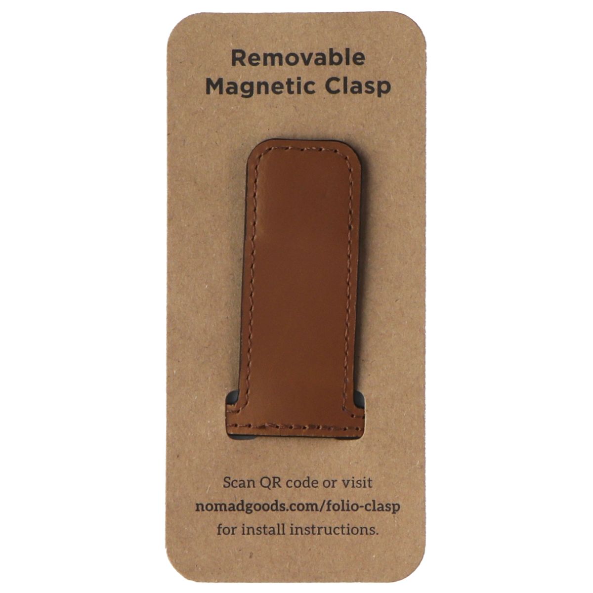 Nomad Modern Leather Folio Case for MagSafe for iPhone 15 Plus - English Tan Cell Phone - Cases, Covers & Skins Nomad - Simple Cell Bulk Wholesale Pricing - USA Seller